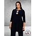 YOEK Tuniek Wide Bottom Beads Black